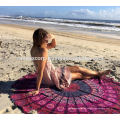 Beach Mandala Round Beach Decke